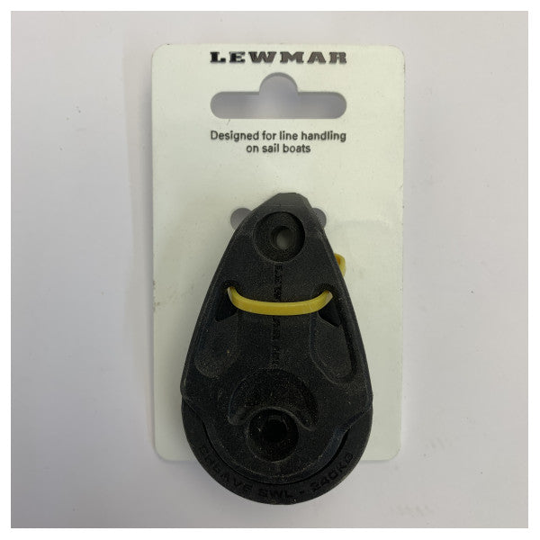 Lewmar 40mm Synchro Block Wange Einfach - 29901460BK 