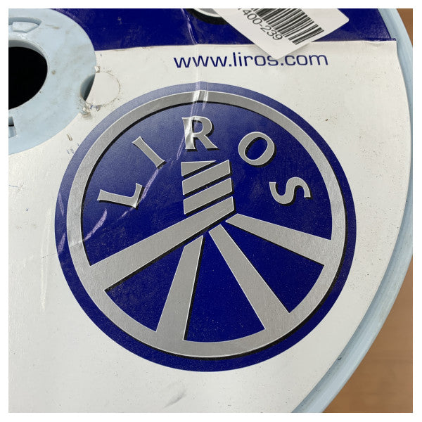 حبل Liros Hanse 675 Control-XTR Dyneema بقطر 14 مم رمادي 75 م - 02224-1400 