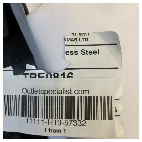 Lewmar Delta 25 KG | 55 LB nehrđajući čelik HHP sidro - 57332 