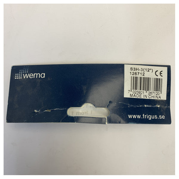 Сензор за ниво на резервоар Wema от неръждаема стомана 305 мм S3H 230 - 30 Ома - 126712 