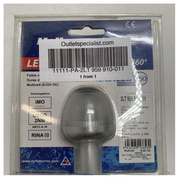 Hella Naviled 360 -Grad -Ankerlicht 2nm 12/24V - 2LT 959 910-011