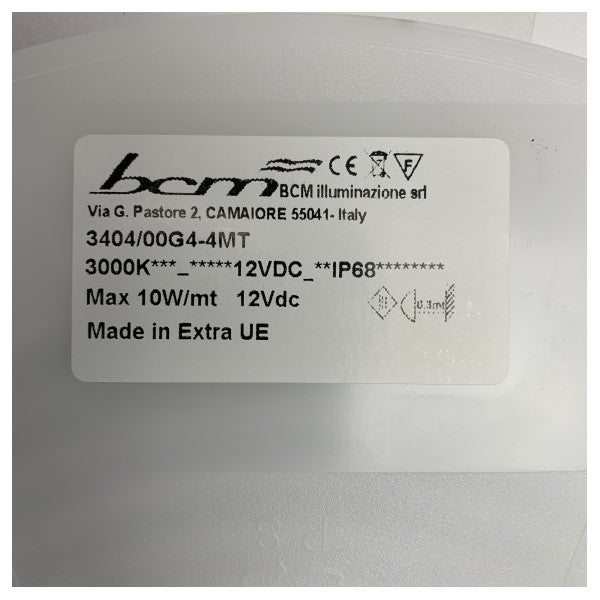 Taśma LED BCM 3404/00G4-4MT 12V - 3000K - 10W/m - IP68 