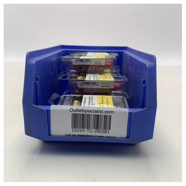 Marine-Batteriepolabdeckung rot - Langlebige, wasserdichte, isolierte Anschlusskappe zum Schutz des Pluspols