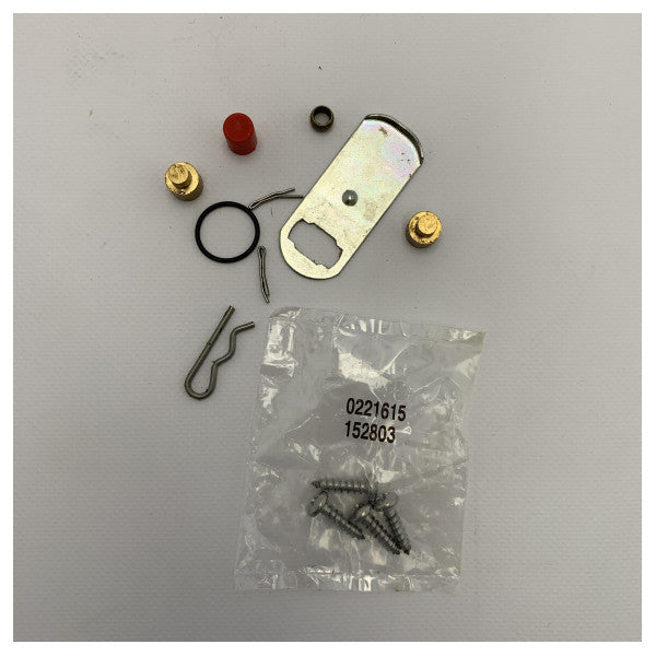 Gebrauchtes Teleflex -Seitenmontage -Motor -Drosselklappengriff - 65006