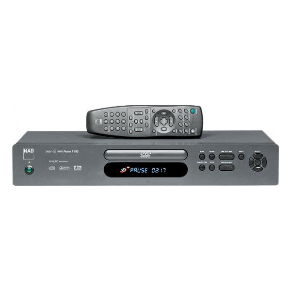 NAD T532 Multi-Region DVD-CD-Player mit MP3-Unterstützung für den Einsatz auf Schiffen und zu Hause