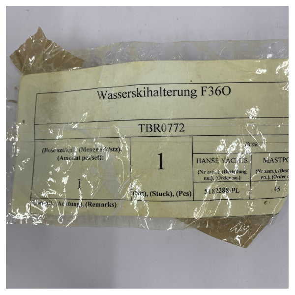 Fjord 36 Open Ruostumattomasta Teräksestä Valmistettu Vesihiihto- ja Wakeboard-tanko Kiinteä - TBR0772 