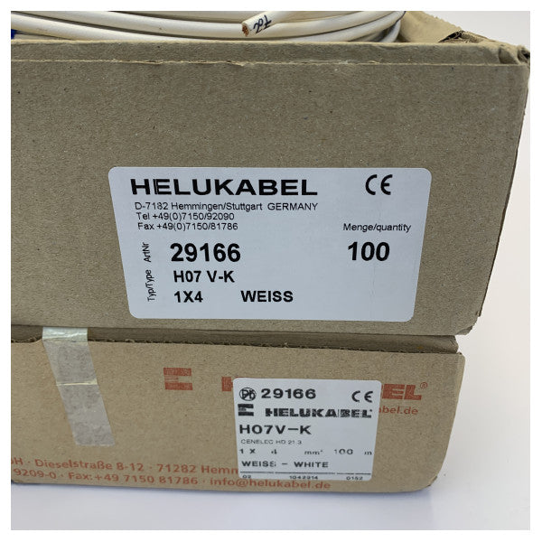 HELUKABEL TEV0763 Elektrisk kabel 1x4mm² 