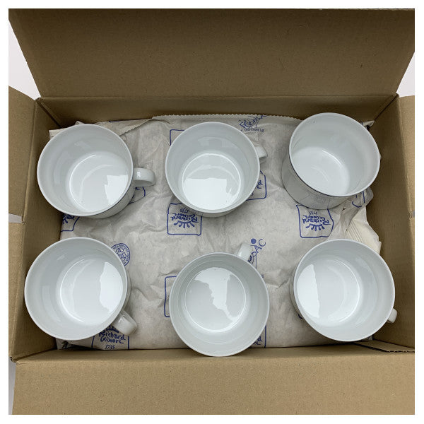Riva Richard Ginori Original Tea Cup White 6x - 027 3005 
