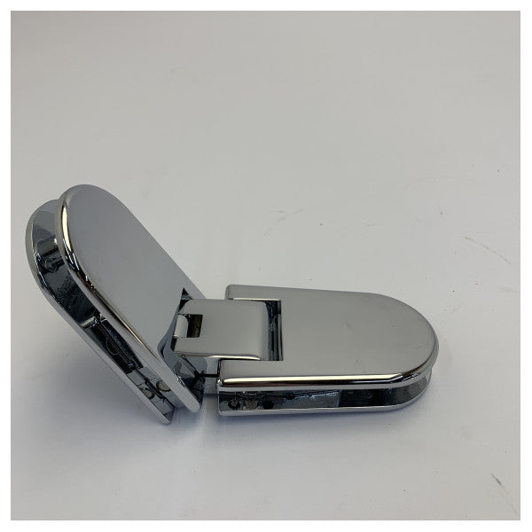 Stremler Adjustable Glass Door Hinge Stainless Steel 180 Degree Glas-Glas - Marine  Hardware