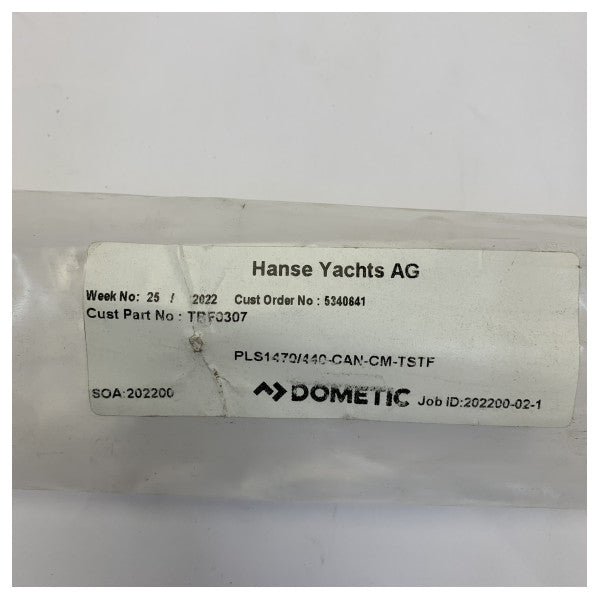 Dometic プリーツシェードラフロロ 1470 x 440 mm ボートカーテン 