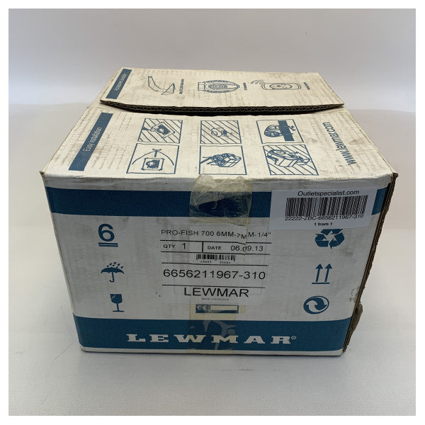 Lewmar Pro-Fish 700W elektrische ankerlier 12V |  6/7 mm - 6656211967-310