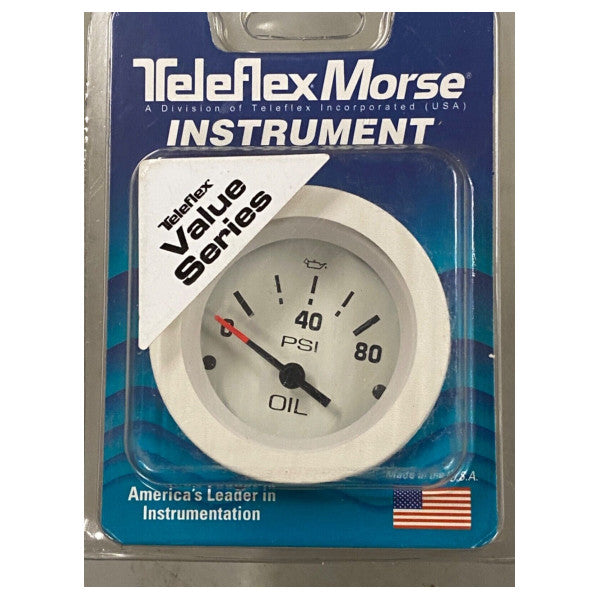 Teleflex 67180E White Oil Pressjoni tal-Wirja 0 sa 80 psi