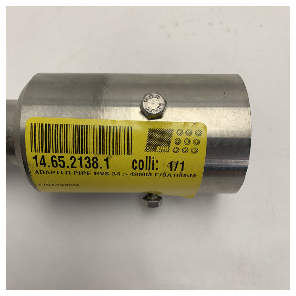 Adapter od nehrđajućeg čelika 34-48mm za antenu Sailor TT-3005M 