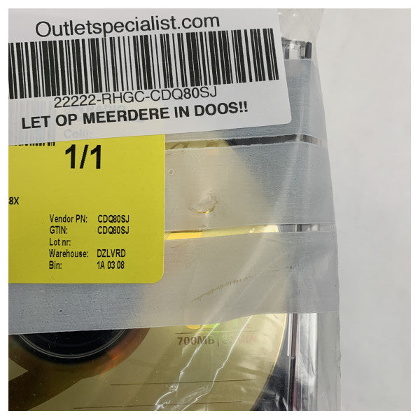 Sony CD-R 700MB 48x tyhjät levyt tietojen varmuuskopiointiin ja ääniin - Luotettava tallennusmedia 