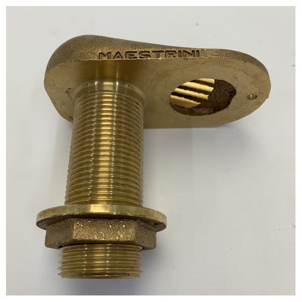 マエストリーニ 1インチ 真鍮トゥルーハル海水取り入れスcoop - FX1025 