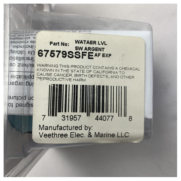 Veethree agent pro οθόνη ένδειξης δεξαμενής καυσίμου μαύρη - 67579SSFE