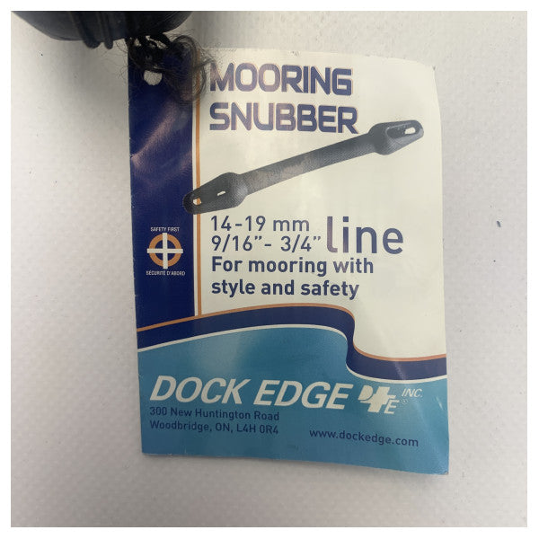 Dock Edge guma za privez snubber crna 14 - 18 mm