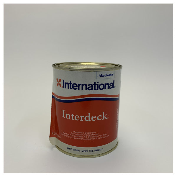 Международна интердек антиплъзгаща боя - морска палубна боя - N-DECK009-750 - 750мл 