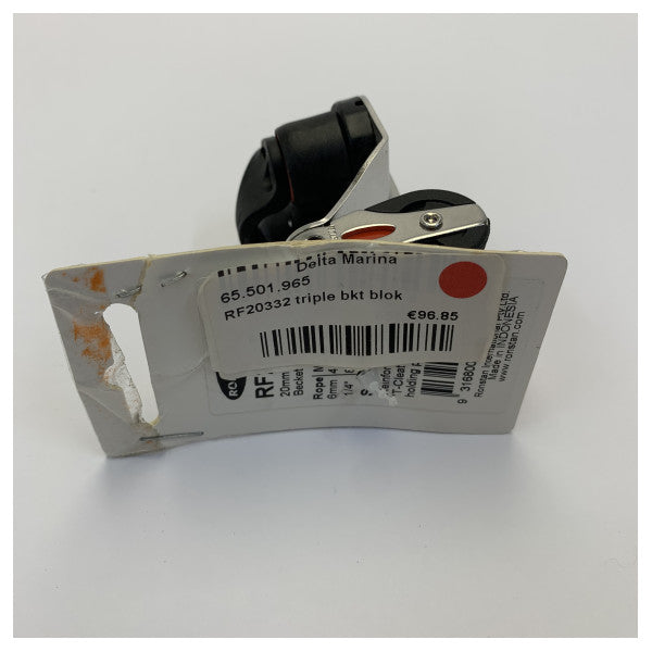 Ronstan RF20332 Sarja 20 Tripple Block Cleatilla 