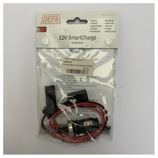 DEFA 12V Akıllı Şarj Pil Şarj Kablosu - 701760 