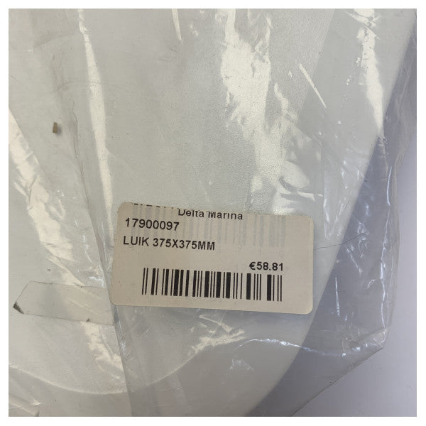 Allpa бяла инспекционна врата 375 x 375 мм - 17900097 