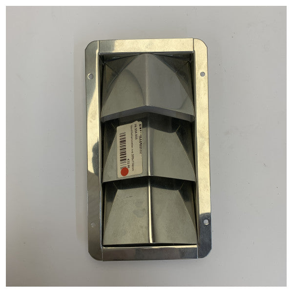 Talamex rustfrit stål motorrum ventil 205 x 114 mm - 78.334.003 