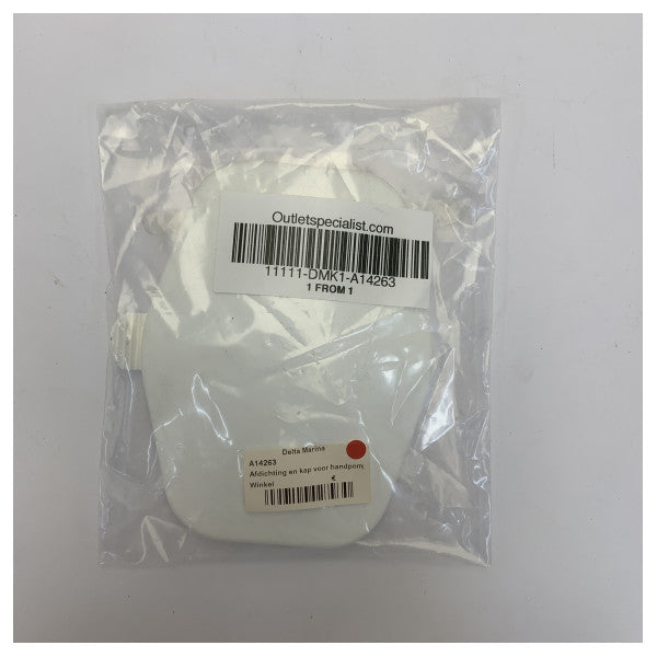 Flange Embutido Plastimo Branco - A14263 