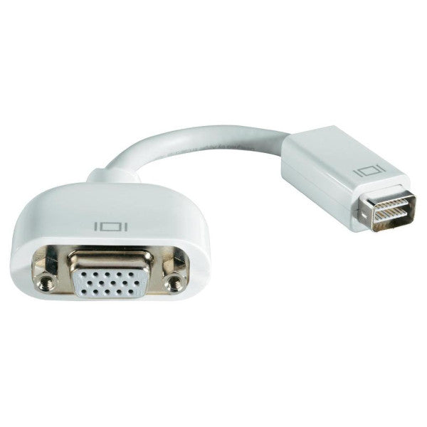 Apple Mini DVI sa VGA Adaptor Kablu għall-Konnezzjoni ta' Monitor Estern u Proġettur 