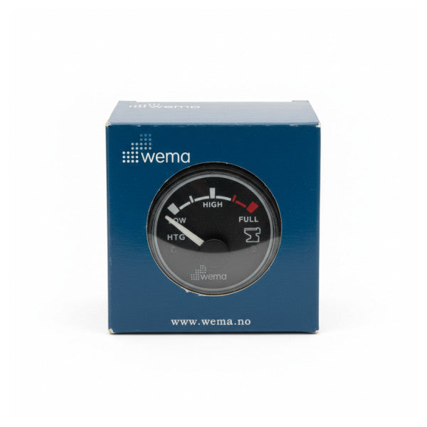 Wema PL196790 Black Water Tank Level Indicator Black D52 mm