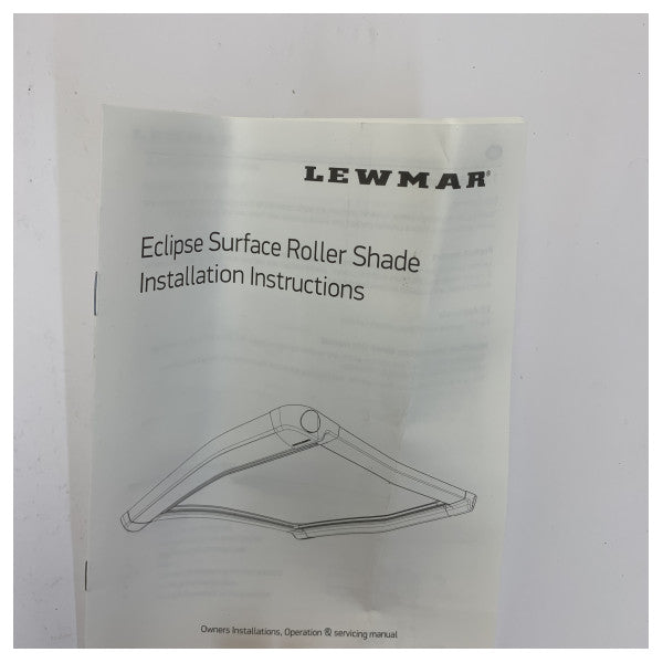 Lewmar Roller Shade għal Size 50 Hatch Abjad - 367750100 