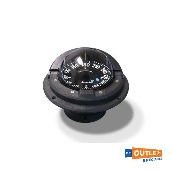 Ritchie Helmsman HF-72 Flush Mount Compass Black