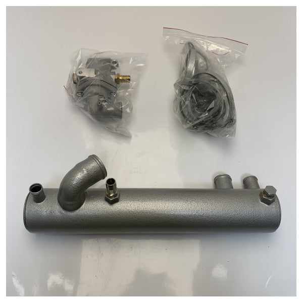 Εναλλάκτης θερμότητας θαλασσινού νερού Martec για την εσωλέμβια 4 κυλίνδρων OMC 3.0L - 901-1412