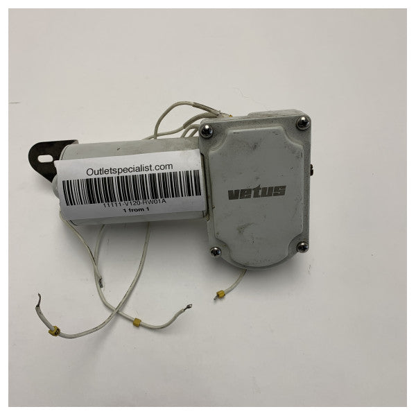 Vetus RW01A tuulilasinpyyhkimen moottori valkoinen 12V 30W 50NM 50NM