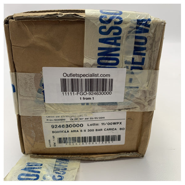 Jonassohn 6L 300 Bar Selbstrettungs-Atemlufttank für den maritimen und industriellen Einsatz