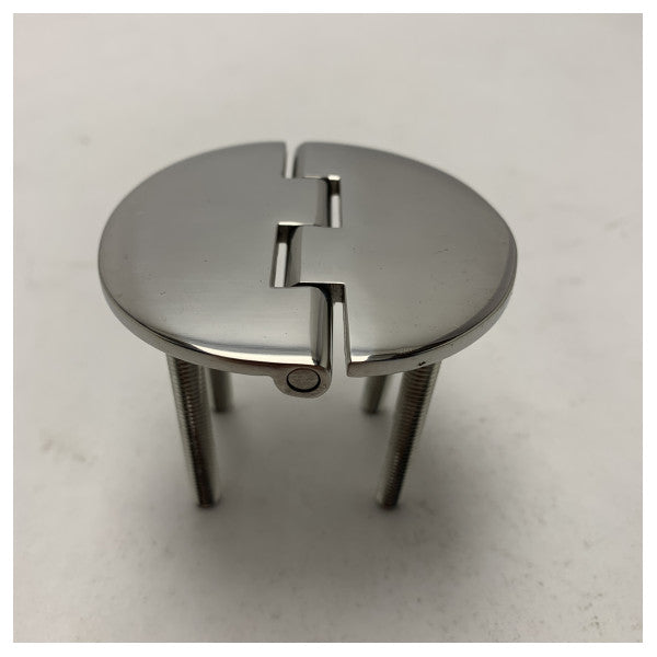 Cerniera tonda in acciaio inox Ferretti resistente alla corrosione per boccaporti di coperta - CHA-D65P