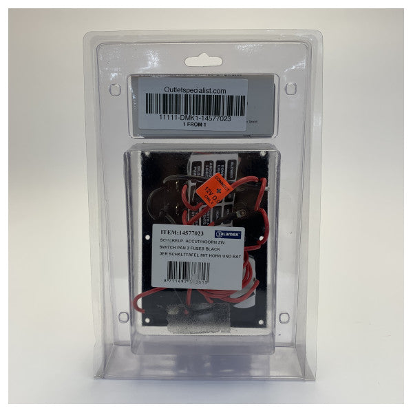 Talamex Elektrikli Anahtar Paneli ile Sigortalar 14577023 12V 