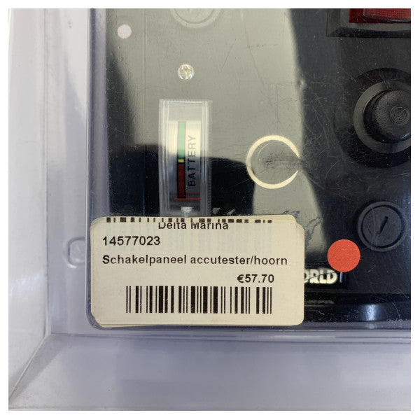 Talamex Elektrikli Anahtar Paneli ile Sigortalar 14577023 12V 