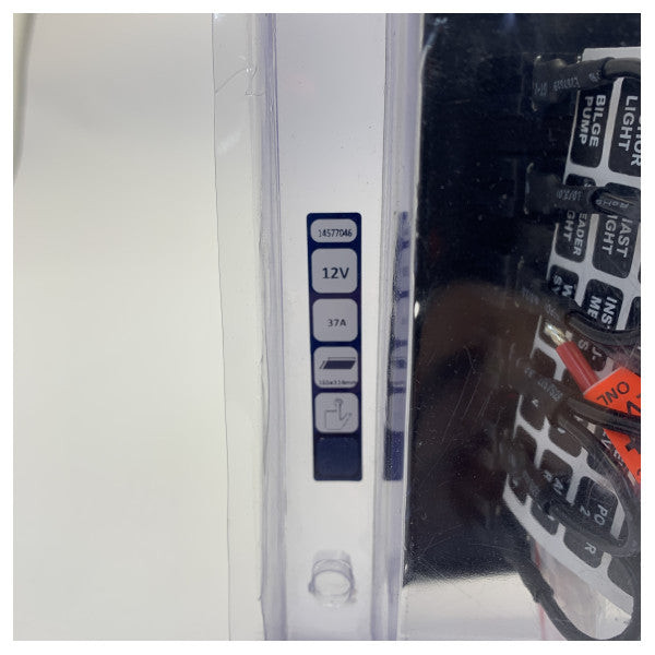 Talamex 6-Function Electric Switch Panel with Fuses - 14577046 