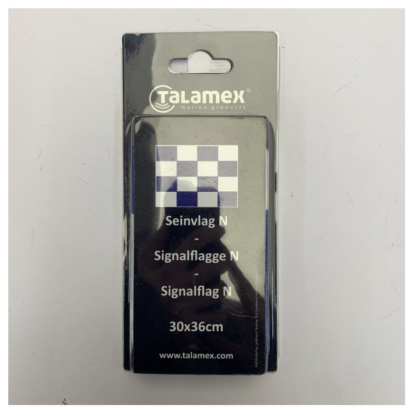 Talamex 27503314 Bandera de señal Bandera de señal N 30x36 