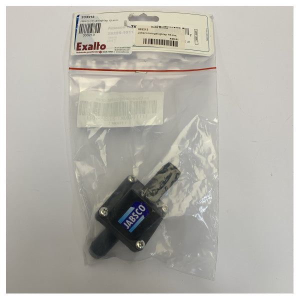 Jabsco 29295-1011 19 mm Inline ei-palautusventtiili musta 