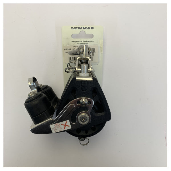 ルエマー 29926010BK 60 mm シンクロ トリプル リーチェット リギング ブロック クレート付き 