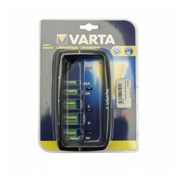 VARTA Universal batterioplader til AA, AAA, C, D & 9V 5919251 