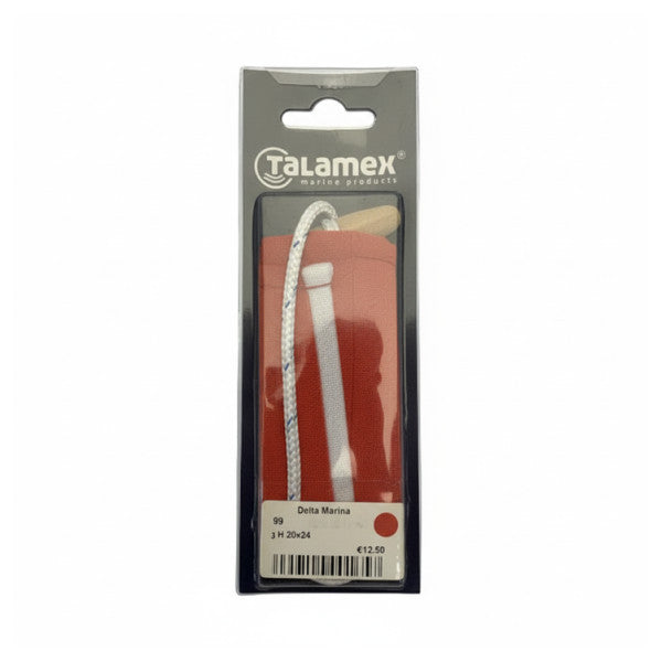 Talamex signalflag bogstav H 20x24 cm vandsport navigationsflag 90099 