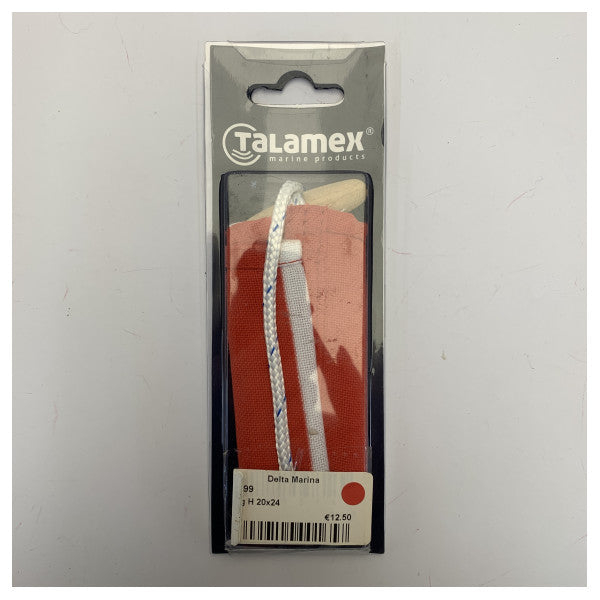 Talamex signalflag bogstav H 20x24 cm vandsport navigationsflag 90099 