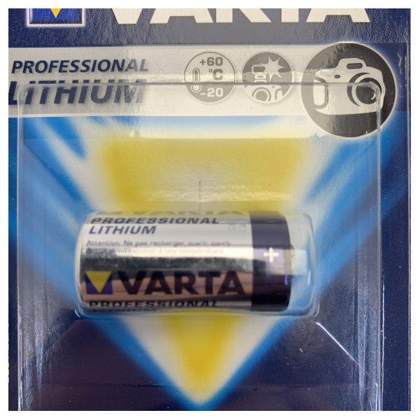 Varta Professional CR123A 3V litiumbatteri med hög prestanda 