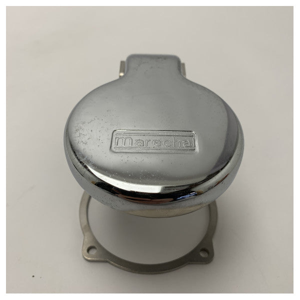 Хромована металева кришка роз'єму морського класу для Marechal DSN6 - антикорозійний захист електричних роз'ємів