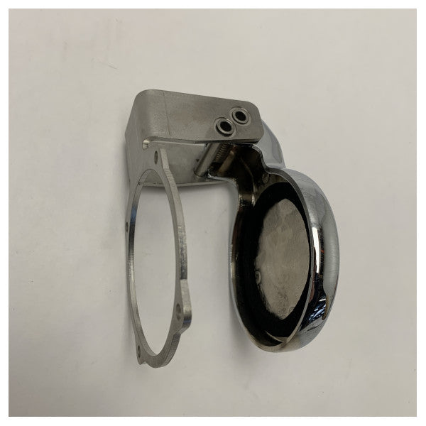 غطاء موصل معدني من الكروم من الدرجة البحرية لغطاء موصل كهربائي من الكروم لمارشال DSN6 - حماية الموصل الكهربائي المقاوم للتآكل