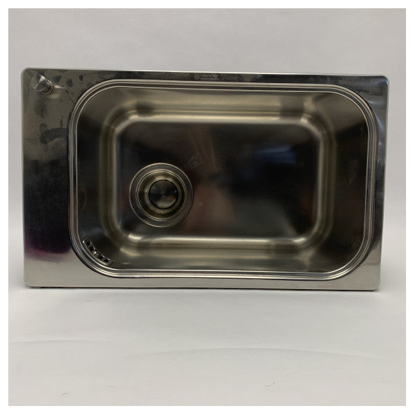 Alpes V50/30S 50 cm stainless steel kitchen sink