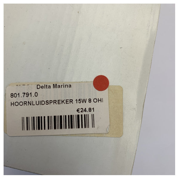 Monacor 15W/8 Ohm 600-7000Hz Alto-falante de trompete à prova de humidade 