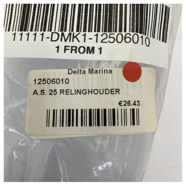 Aqua Signal Serie 25 Relingmontering Monteringsbrakett for Navigasjonslys - 12506010 